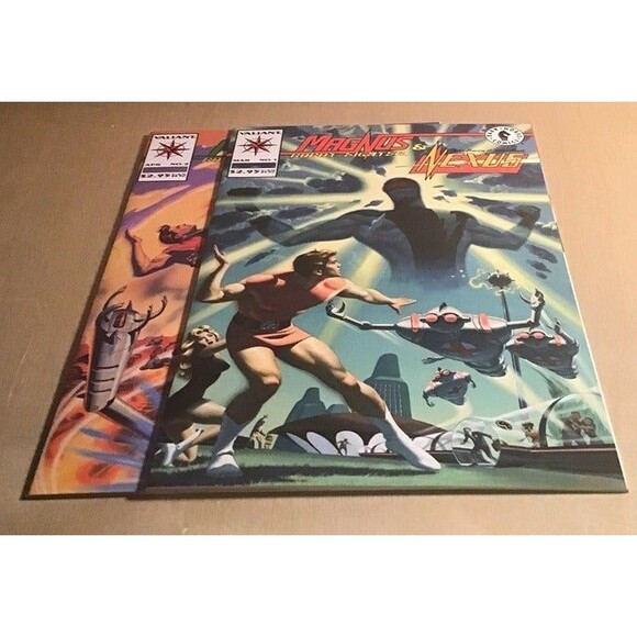 Magnus Robot Fighter & Nexus 1-2 (Complete Set) Valiant/Dark Horse Comics - Picture 1 of 1